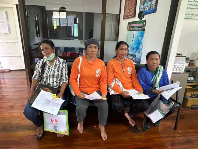 การรับยื่นเอกสารหลักฐานเพื่อเตรียมสำรวจวงรอบรายแปลงที่ดินสำหรับผู้เข้าทำประโยชน์หรือที่อยู่อาศัยในเขตนิคมสหกรณ์ ... พารามิเตอร์รูปภาพ 1