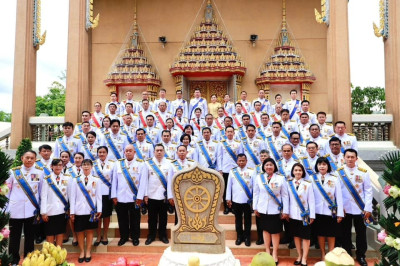 พิธีเสกน้ำพระพุทธมนต์ศักดิ์สิทธิ์ ณ พระอุโบสถ วัดคูยาง ... พารามิเตอร์รูปภาพ 1