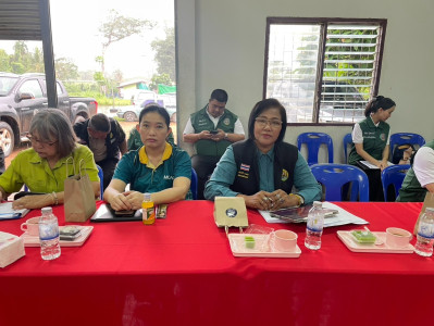 ร่วมการประชุมและลงพื้นที่ติดตามเร่งรัดการดำเนินงานจัดที่ดินทำกินให้ชุมชน ในพื้นที่จังหวัดกำแพงเพชร โดยนายณัฐวุฒิ เปลื้องทุกข์ ผู้ช่วยผู้อำนวยการสำนักงานคณะกรรมการนโยบายที่ดินแห่งชาติ ด้วยสำนักงานคณะกรรมการนโยบายที่ดินแห่งชาติ (สคทช.) ... พารามิเตอร์รูปภาพ 1