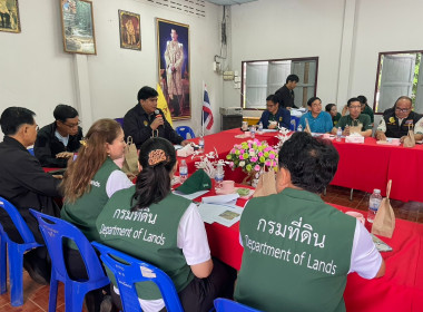 ร่วมการประชุมและลงพื้นที่ติดตามเร่งรัดการดำเนินงานจัดที่ดินทำกินให้ชุมชน ในพื้นที่จังหวัดกำแพงเพชร โดยนายณัฐวุฒิ เปลื้องทุกข์ ผู้ช่วยผู้อำนวยการสำนักงานคณะกรรมการนโยบายที่ดินแห่งชาติ ด้วยสำนักงานคณะกรรมการนโยบายที่ดินแห่งชาติ (สคทช.) ... พารามิเตอร์รูปภาพ 4