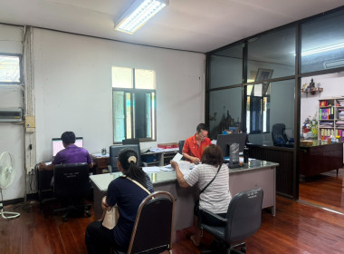 ลงพื้นที่ปฏิบัติงานในการจัดเก็บฐานข้อมูลเพิ่มเติมของประชาชนในเขตความรับผิดชอบของนิคมสหกรณ์คลองสวนหมาก ... พารามิเตอร์รูปภาพ 6