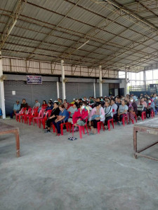 ประชุมชี้แจงการลงพื้นที่รังวัดที่ดินในเขตนิคมสหกรณ์คลองสวนหมากและรับฟังปัญหาในพื้นที่ ณ บ้านท่าเสากระโดง ... พารามิเตอร์รูปภาพ 1