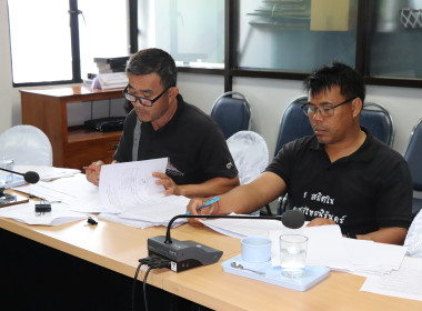 ประชุมคณะกรรมการจัดทำแบบรูปรายการงานก่อสร้างและคณะกรรมการกำหนดราคากลาง โครงการก่อสร้างรั่ว ป้อมยาม โรงจดรถยนต์ และป้ายประชาสัมพันธ์ นิคมสหกรณ์นครชุม ตำบลทรงธรรม อำเภอเมืองกำแพงเพชร จังหวัดกำแพงเพชร ด้วยวิธีประกวดราคาอิเล็กทรอนิกส์ (e-bidding) ... พารามิเตอร์รูปภาพ 6